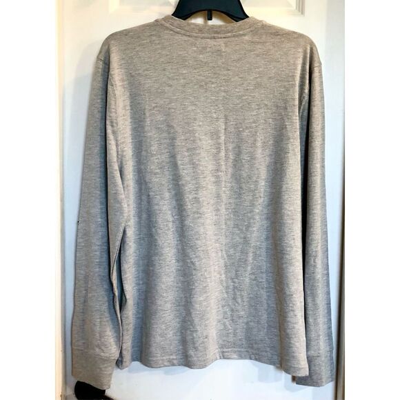 AND NOW THIS (By Macy’s) - NWT - M Sz M Long-Sleeved Pocket Tee in Ash Gray - Picture 5 of 11